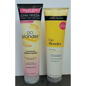 2 Pack John Frieda Go Blonder Lightening Conditioner w/Citrus Blends 10oz each